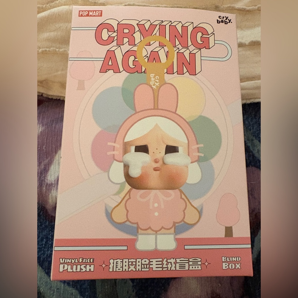 Authentic Pop Mart Crying Again